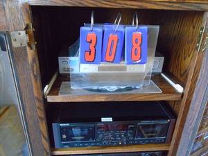Sony cassette deck. As shown. CASH ON SITE ONLY. PICKUP IS MONDAY MAY 11TH FROM 11 AM TO 4 PM. REGARDLESS WHAT THE SCHEDULE STATES.
