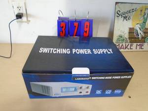 Switching power suppy. New in box. As shown. CASH ON SITE ONLY. PICKUP IS MONDAY MAY 11TH FROM 11 AM TO 4 PM. REGARDLESS WHAT THE SCHEDULE STATES.