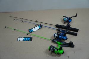 3 Ice Fishing Rods