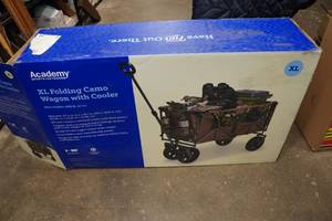 Academy Sports XL Folding Camo Wagon with Cooler