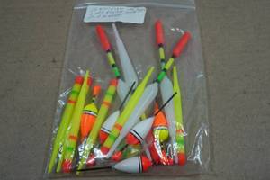 15-Piece Glow in the Dark Fishing Floats