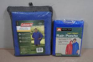 2 Adult Rain Ponchos