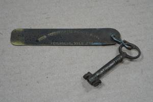 Antique Iver Johnson Arms & Cycle Works Key