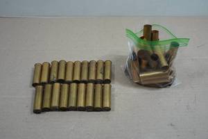 Brass Shotgun Shells - Some Loaded