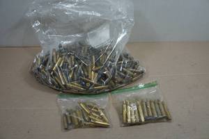 Empty Rifle Casings