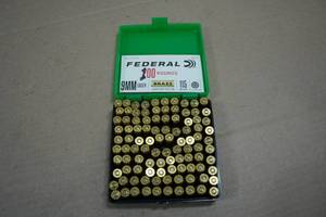 100 Federal 9mm 115 Gr Champion FMJ RN Ammo