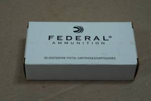 50 Federal .45 Auto 230 Gr Hi-Shok JHP Ammo