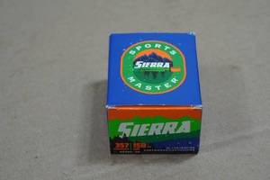 20 Sierra .357 Mag 158 Gr JHP Ammo