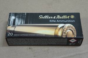 20 Sellier & Bellot .45-70 Govt 405 Gr SP Ammo