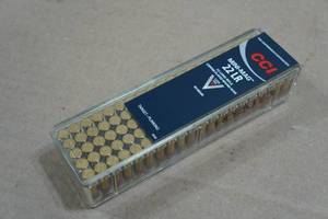 100 CCI Mini-Mag .22 LR 40 Gr Plated RN Ammo