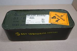 Spam Can - 800 Rounds .223 Rem 62 Gr FMJ Ammo