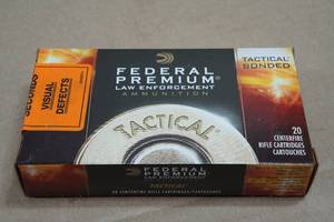 20 Federal Tactical .308 Win 165 Gr Bonded SP Ammo