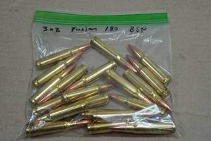 20 Federal Fusion .308 Win 180 Gr Bonded SP Ammo