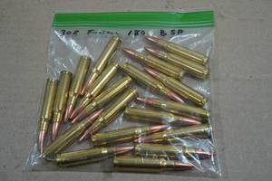 20 Federal Fusion .308 Win 180 Gr Bonded SP Ammo