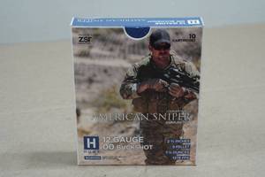 10 ZSR American Sniper Hunt 12 Gauge 2-34 00 Buck Shotshells