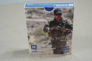 10 ZSR American Sniper Hunt 12 Gauge 2-34 00 Buck Shotshells