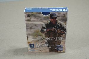10 ZSR American Sniper Hunt 12 Gauge 2-34 00 Buck Shotshells