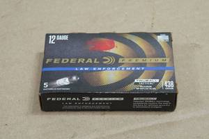 5 Federal Premium LE 12 Gauge 2-34 Truball Tactical HP Rifled Slugs