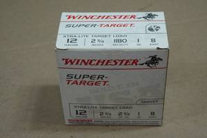 25 Winchester 12 Gauge 2-34 Xtra-Lite 8 Shot Shotshells