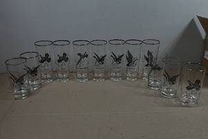 Game Bird Theme Drinking Glasses