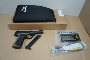 NEW Browning Buckmark Micro Bull .22 LR Semi-Auto Pistol - 2 Magazines