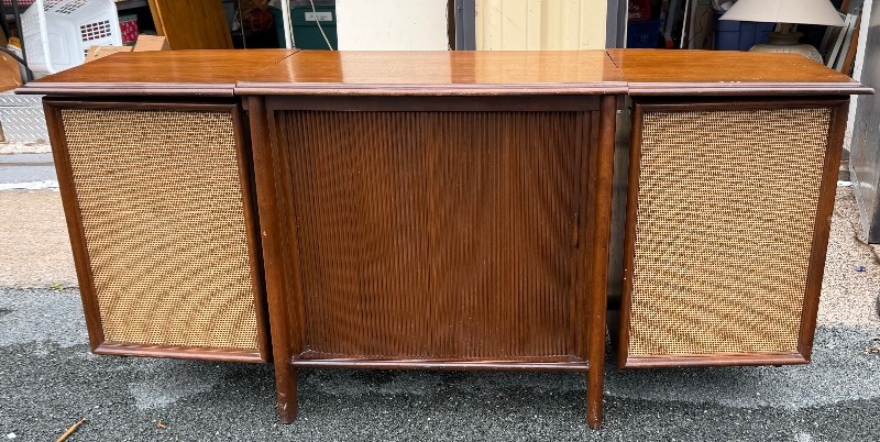 Excellent Working Mid Century Packard Bell Turntable / Stereo