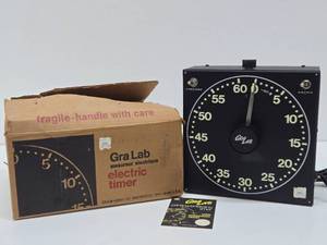NOS Vintage GRA LAB Electric Timer&nbsp