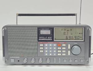Very Cool Working GRUNDIG Satellit 800 Millennium World Receiver wManual