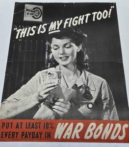 Original Vintage WW2 Poster #2