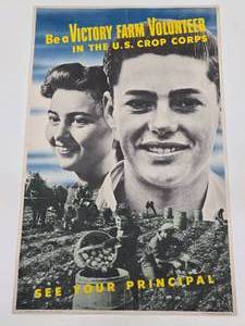 Original Vintage WW2 Poster #3