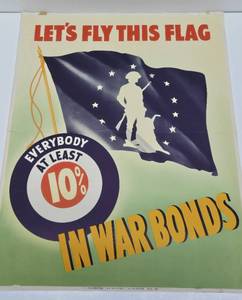 Original Vintage WW2 Poster #4