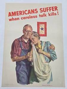 Original Vintage WW2 Poster #6
