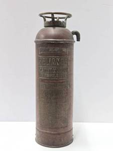 Antique Copper RELIANCE Fire Extinguisher W.S. Nott Company - Minneapolis&nbsp