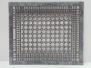 Antique Cast Iron Victorian Architectural Floor Grate&nbsp