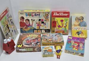 Estate Lot of Vintage Board Games etc