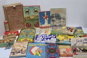 Great Lot of Old Vintage Games &amp Toys