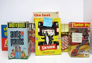 Lot of Assorted COMPLETE Vintage Board Games Toys etc