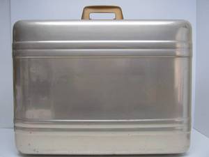 Nice Condition Vintage HALIBURTON ChromeMetal Suitcase