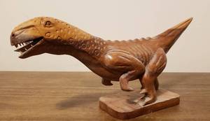 Carved Wood Dinosaur #1 - 14