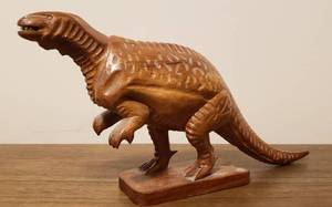 Carved Wood Dinosaur #2 - 15