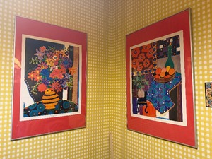 2 Framed Signed Still Life Lithographs by Rita Jenet