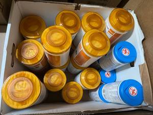 MSRP $600 MIXED Lot Of 24 Canisters PDI Sani-Cloth Large &amp Extra Large Wipes &amp Clorox Bleach Wipes Heavy-duty, Hospital-grade Industrial Wipes&nbspThat Kill Germs &amp Viruses COVID-19, MRSA &amp More Perfect for Warehouse, Home &amp Gym