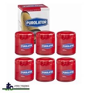 NEW open box 6 count Purolator L10111 Oil Filters. This bulk pack includes 6 spin-on filters featuring multi-fiber media for 5,000-mile engine protection. Includes a silicone anti-drainback valve to prevent dry starts. Fits many GM, Buick, and Chevys.