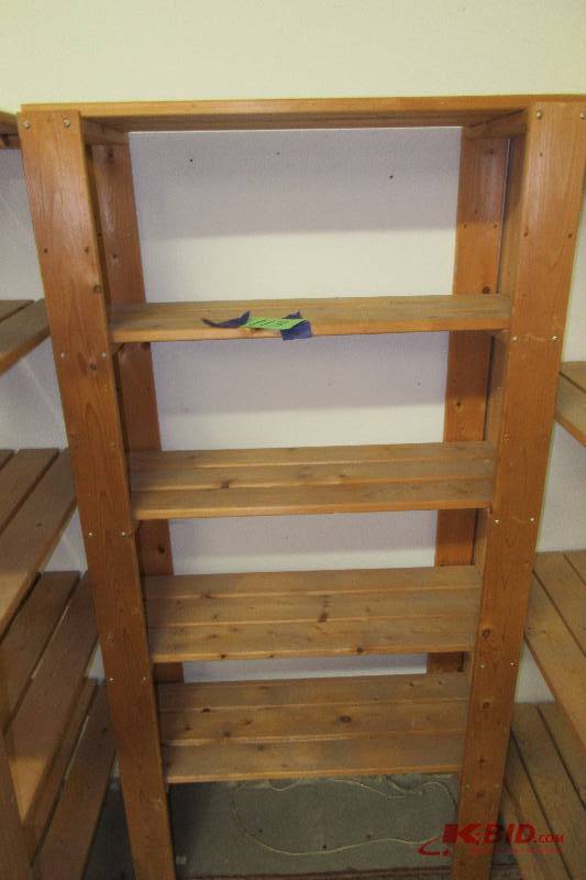 Wood Shelving