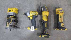 Lot of Dewalt Tools
