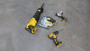 Lot of Dewalt Tools