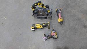 Lot of Dewalt Tools
