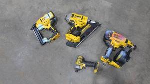 Lot of Dewalt Tools
