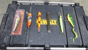 Lot of Musky Lures