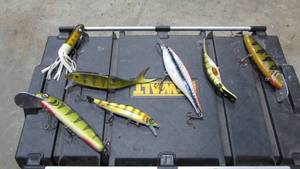 Lot of Musky Lures
